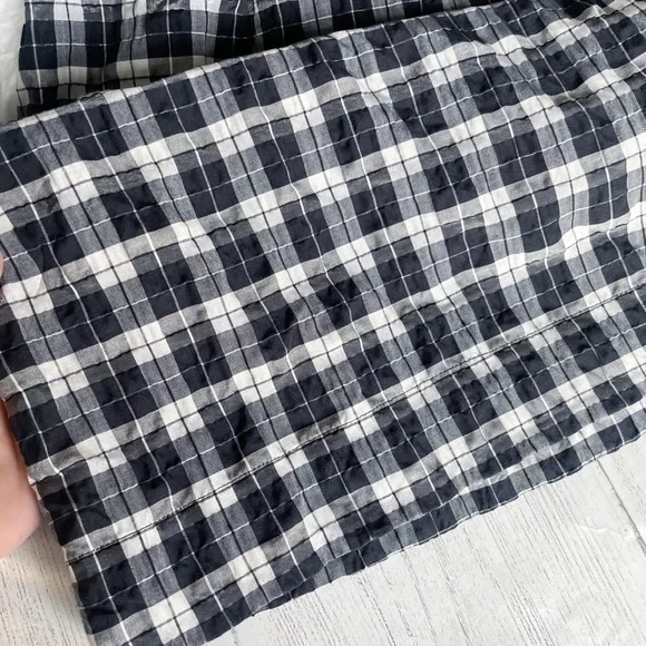 GANNI Houndstooth Black & White Cute Checkered Dress - Picture 12 of 16